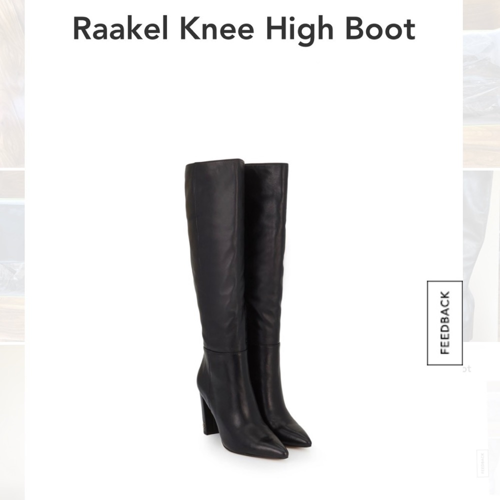 Sam Edelman Raakel black Knee High Boots Size 10